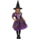 Otroški kostum čarovnica vijolično-črna (S) e-pakiranje