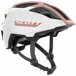 Scott Spunto Junior Pearl White/Light Pink 50-56 Otroška kolesarska čelada