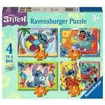 Ravensburger Lilo and Stitch Puzzle 4v1 (12, 16, 20, 24 kosov)