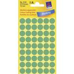 Avery Zweckform okrogle markirne etikete 3143, 12 mm, 270 kosov, zelene