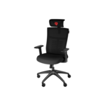 Genesis Astat 200 gaming/pisarniški stol, nastavljiva višina/naklon, črn