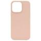 Silikonski ovitek (liquid silicone) za Apple iPhone 13 Pro Max, soft, roza