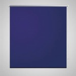 vidaXL Senčilo za Zatemnitev Okna 140 x 230 cm Temno Modre Barve