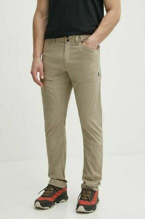 Outdooor hlače Peak Performance Iconiq zelena barva - bež. Outdooor hlače iz kolekcije Peak Performance. Model izdelan iz hitrosušečega materiala.