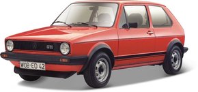 Bburago 1:24 Plus Volkswagen Golf MK1 GTI rdeča