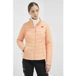 Športna jakna 4F oranžna barva - oranžna. Športna jakna iz kolekcije 4F. Delno podložen model, izdelan iz materiala s termoizolacijskimi lastnostmi.