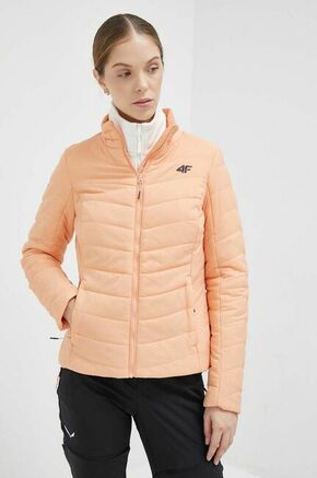 Športna jakna 4F oranžna barva - oranžna. Športna jakna iz kolekcije 4F. Delno podložen model
