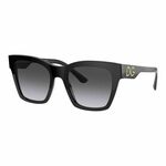 Dolce & Gabbana DG4384 501/8G ONE SIZE (53) Črna/Siva