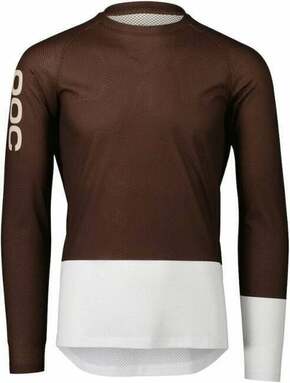 POC MTB Pure LS Jersey Axinite Brown/Hydrogen White S Jersey
