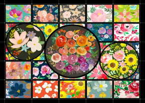 ENJOY Puzzle Cvetlični vrt 1000 kosov