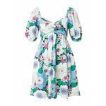 Gap Cvetlična mini obleka Barvita GAP_594550-00 XL