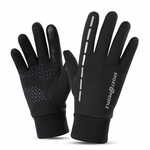 Sport2People zimske športne rokavice, črne, S/M
