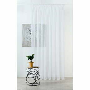 Bela prosojna zavesa 300x260 cm Voile – Mendola Fabrics