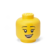LEGO glava za shranjevanje (velikost L) - veselo dekle