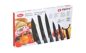 Alpina Kuhinjski set 6 nožev iz nerjavečega jekla