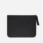 Kozmetična torbica Rains - črna. Toaletna torbica iz kolekcije Rains. Model izdelan iz sintetičnega materiala.