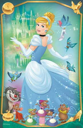 WEBHIDDENBRAND TREFL Puzzle Disneyjeve princese: Pepelka 54 kosov