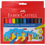 Faber-Castell Jumbo otroški markerji 12 barv