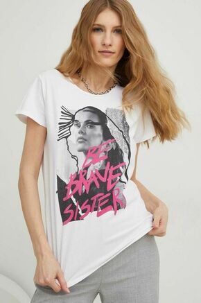 Kratka majica Answear Lab X limited collection SISTERHOOD ženska