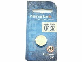 BREZ Baterija gumb litijeva CR1632 Renata 3/R1632