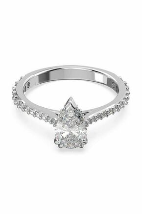 Swarovski Bleščeč prstan s prozornimi kristali Millenia 5642628 (Obseg 52 mm)