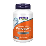 Omega 3 NOW - 180 EPK in 120 DHK, 1000 mg (90 kapsul)