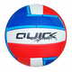 QUICK Sport Sport Ball VB 100 žoga, mehka blazina, 65 cm, rdeča/modra
