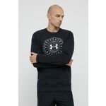 Under Armour Pulover RIVAL FLC ALMA MATER CREW-BLK M