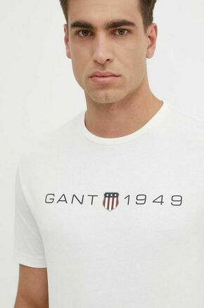 Bombažna kratka majica Gant moški
