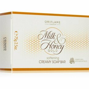 Oriflame Milk &amp; Honey Gold Grand Celebration trdo milo z vlažilnim učinkom 75 g