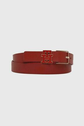 Ženski pas Tommy Hilfiger Th Central Cc And Coin Fierce Red XND