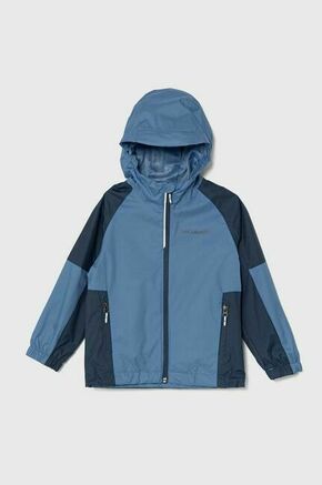 Otroška jakna Columbia Dalby Springs II Ja - modra. Otroška jakna iz kolekcije Columbia. Prehoden model