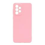 Gumiran ovitek (TPU) za Samsung Galaxy A33 5G - svetlo roza G-Type