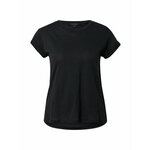 Bombažna kratka majica AllSaints črna barva - črna. Kratka majica iz kolekcije AllSaints. Model izdelan iz tanke, rahlo elastične pletenine.