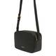 Usnjena torbica Coccinelle črna barva - črna. Majhna torbica iz kolekcije Coccinelle. Model na zapenjanje, izdelan iz naravnega usnja. Model je enostaven za čiščenje in vzdrževanje.