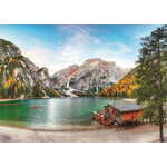 Educa Puzzle Jezero Braies v jeseni, Italija 3000 kosov