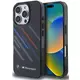 Ovitek BMW BMHCP16L23HTRAK iPhone 16 Pro 6.3" black hardcase Motosport IML Random Stripes (BMHCP16L23HTRAK)