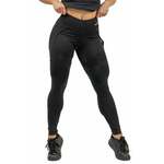 Nebbia High Waist Leggings INTENSE Mesh Black/Gold XS Fitnes hlače