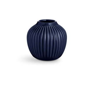 Temno modra keramična vaza Kähler Design Hammershoi