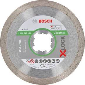 Bosch Diamantne rezalne plošče Standard for Ceramic X-LOCK 110 x 22