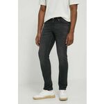 Kavbojke Calvin Klein Jeans moške, črna barva, J30J324851 - črna. Kavbojke iz kolekcije Calvin Klein Jeans slim fit kroja, z normalnim pasom. Model izdelan iz udobnega denima.