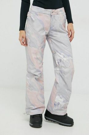 Roxy hlače za bordanje x Chloe Kim - pisana. Snowboard hlače iz kolekcije Roxy. Model izdelan materiala