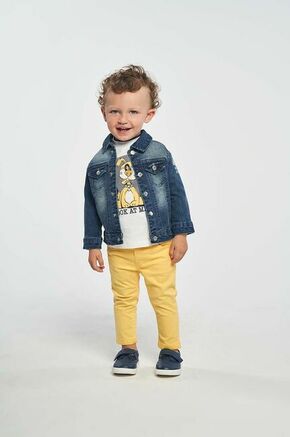 Otroška jeans jakna Birba&amp;Trybeyond - modra. Otroški jakna iz kolekcije Birba&amp;Trybeyond. Prehoden model