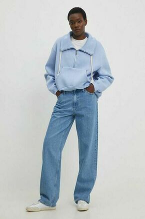 Pulover Answear Lab ženska - modra. Pulover iz kolekcije Answear Lab