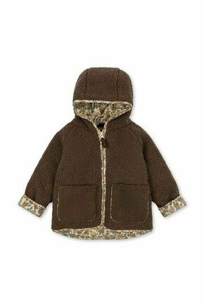 Otroška jakna Konges Sløjd rjava barva - rjava. Otroški jakna iz kolekcije Konges Sløjd. Prehoden model