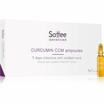Saffee Advanced Curcumin Ampoules - 7-days Intensive Anti-oxidant Care ampule – 7-dnevna intenzivna nega s kurkuminom