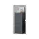 KOLPA-SAN omarica z vrati OXANA O 953 507340 temni hrast barva