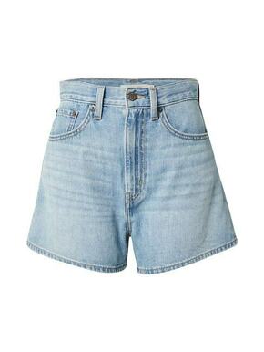 Levi's jeans kratke hlače - modra. Kratke hlače iz kolekcije Levi's. Model izdelan iz jeansa.