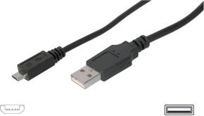 Assmann USB 2.0 HighSpeed priključni kabel USB A M (vtič) / mikrofon
