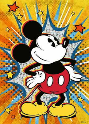 WEBHIDDENBRAND RAVENSBURGER Retro Mickey Mouse Puzzle 1000 kosov
